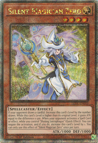 Silent Magician Zero Quarter Century Secret Rare (LEDE-EN003) [LEDE]