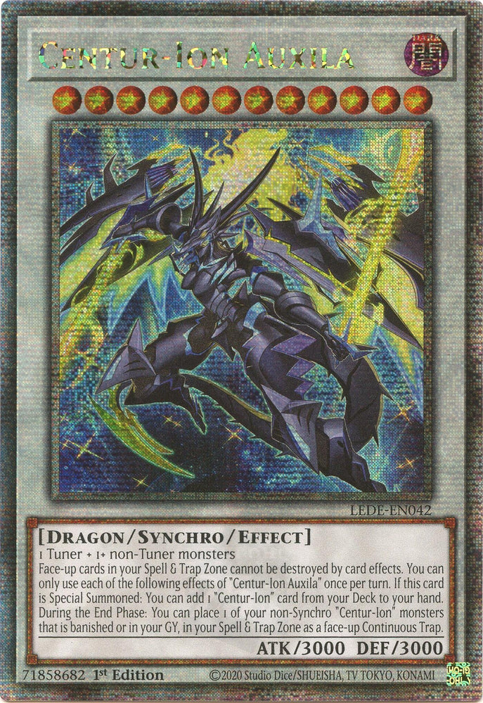 Centur Ion Auxila Quarter Century Secret Rare (LEDE-EN042) [LEDE]