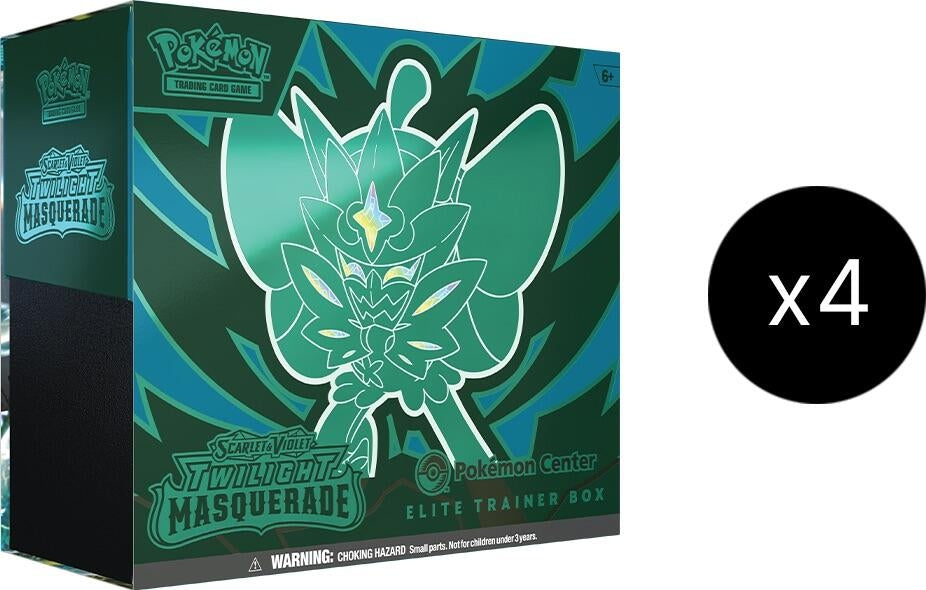 Twilight Masquerade Pokemon Center Elite Trainer Box Exclusive Case () [TWM]