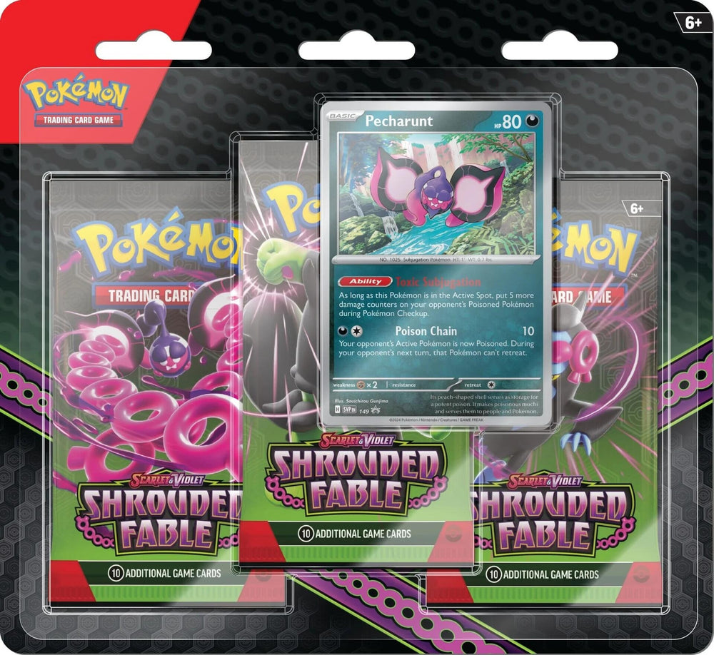 Shrouded Fable 3 Pack Blister Pecharunt () []