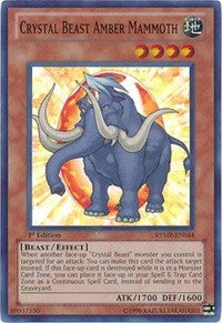 Crystal Beast Amber Mammoth (RYMP-EN044) [RYMP]