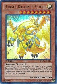 Hieratic Dragon of Sutekh (GAOV-EN025) [GAOV]