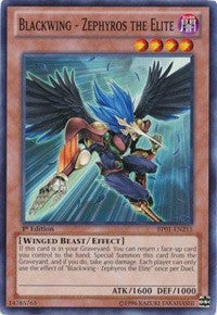 Blackwing Zephyros the Elite (BP01-EN215) [BP01]