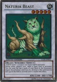 Naturia Beast (GLD5-EN032) [GLD5]