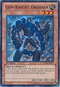 Gem Knight Obsidian (HA06-EN031) [HA06]