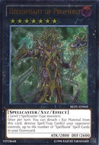 Hierophant of Prophecy UTR (REDU-EN045) [REDU]