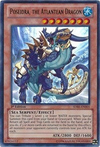 Poseidra the Atlantean Dragon (SDRE-EN001) [SDRE]