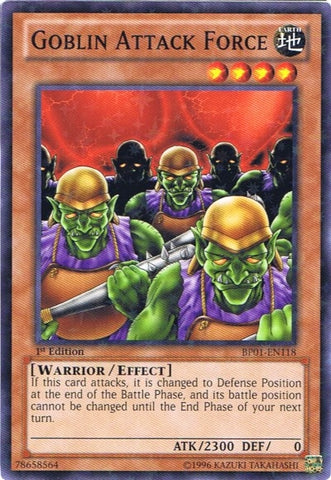 Goblin Attack Force Starfoil (BP01-EN118) [BP01]