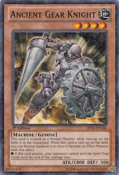 Ancient Gear Knight Starfoil (BP01-EN146) [BP01]