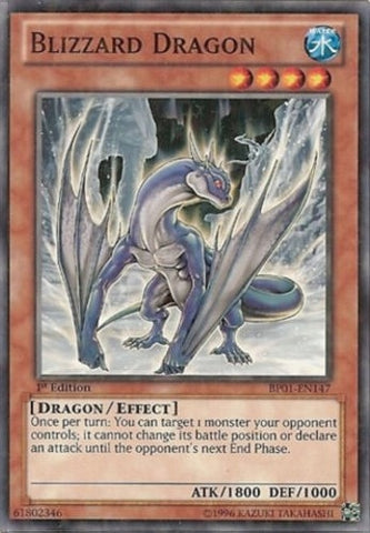 Blizzard Dragon Starfoil (BP01-EN147) [BP01]