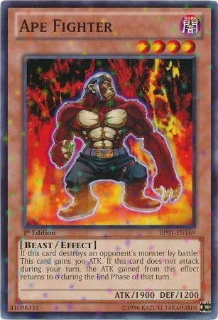 Ape Fighter Starfoil (BP01-EN169) [BP01]