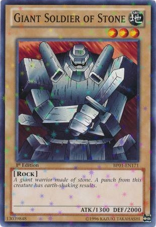 Giant Soldier of Stone Starfoil (BP01-EN171) [BP01]