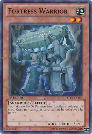 Fortress Warrior Starfoil (BP01-EN206) [BP01]