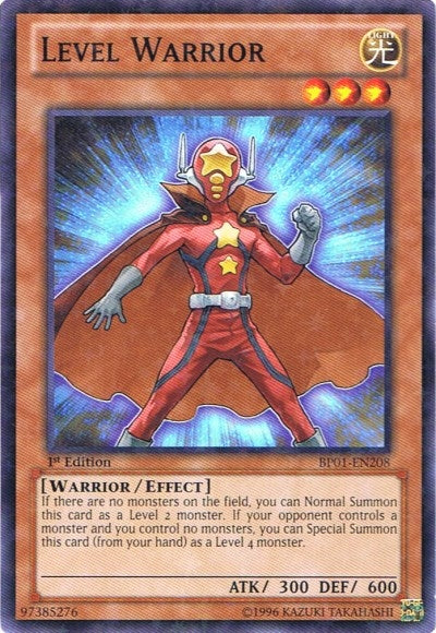 Level Warrior Starfoil (BP01-EN208) [BP01]