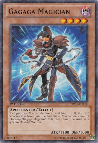 Gagaga Magician Starfoil (BP01-EN218) [BP01]