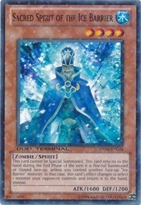 Sacred Spirit of the Ice Barrier (DT04-EN034) [DT04]