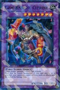 Gem Knight Citrine (DT06-EN035) [DT06]