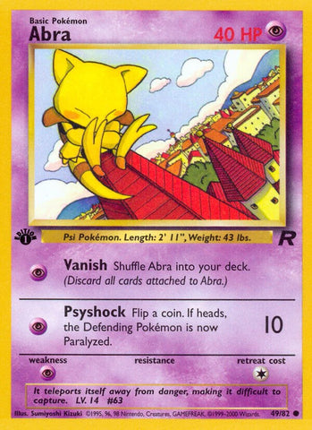 Abra (49/82) [Team Rocket Unlimited]