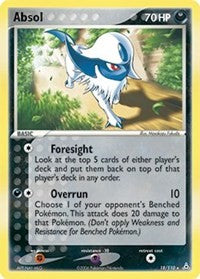 Absol (18/110) (Stamped) [EX: Holon Phantoms]