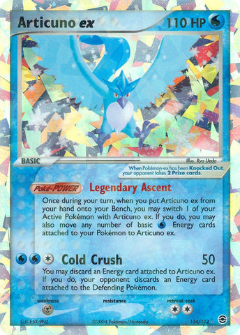 Articuno ex (114/112) [EX: FireRed & LeafGreen]