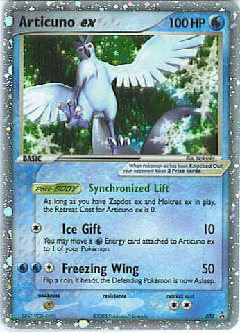 Articuno ex (032) [Nintendo: Black Star Promos]