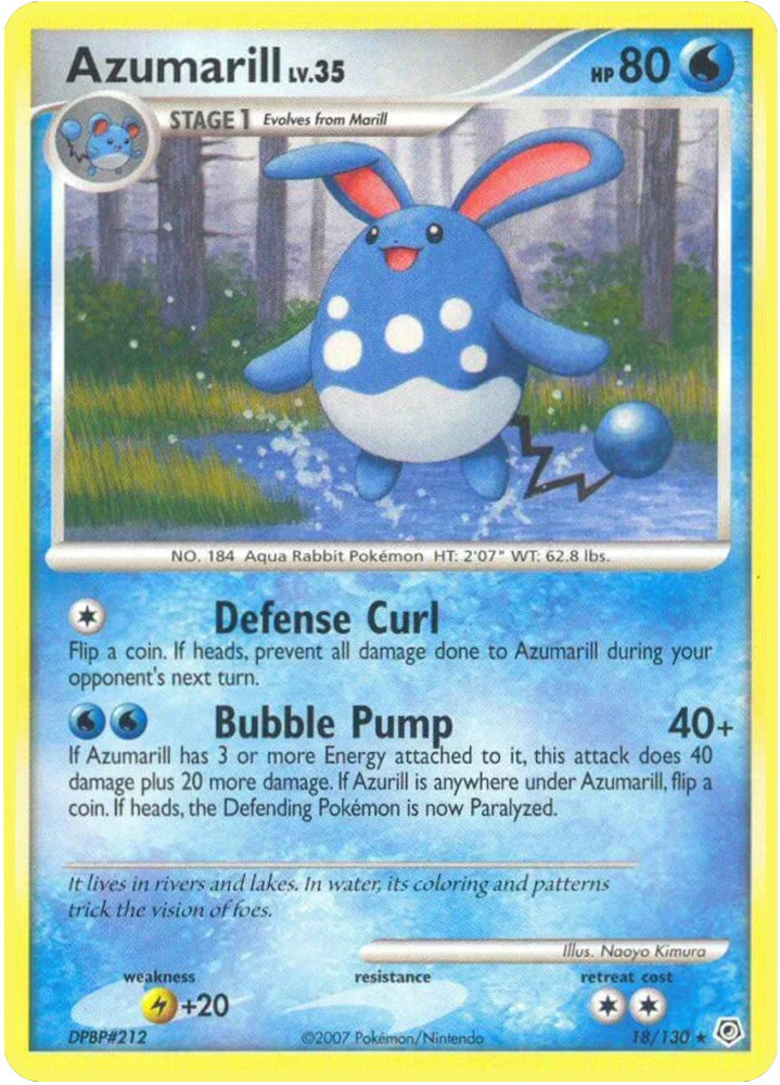 Azumarill (18/130) [Diamond & Pearl: Base Set]