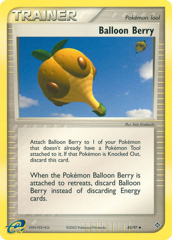 Balloon Berry (82/97) [EX: Dragon]