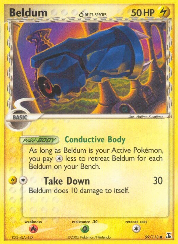 Beldum (59/113) (Delta Species) (Stamped) [EX: Delta Species]