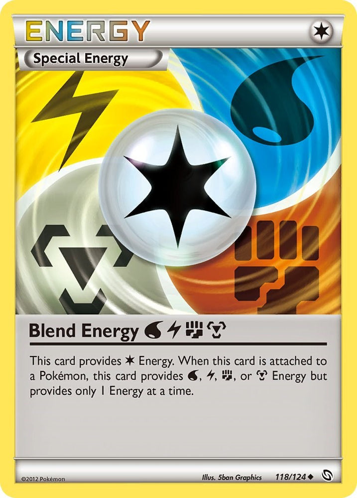 Blend Energy WaterLightningFightingMetal (118/124) [Black & White: Dragons Exalted]