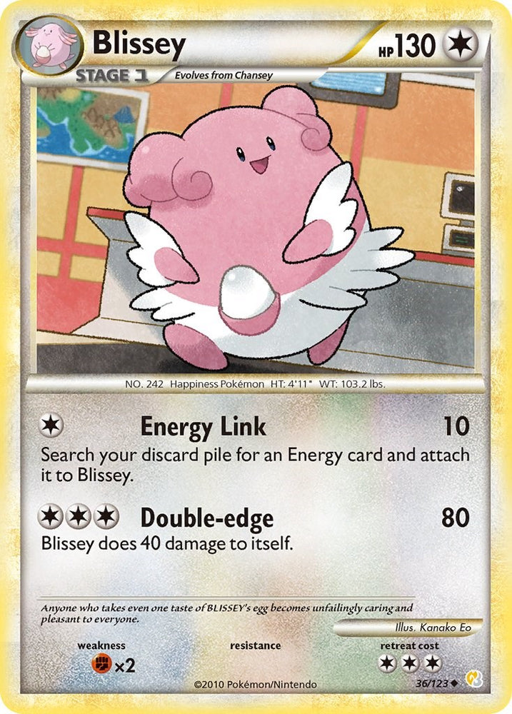 Blissey (36/123) [HeartGold & SoulSilver: Base Set]