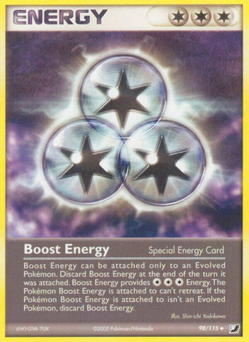 Boost Energy (98/115) (Stamped) [EX: Unseen Forces]