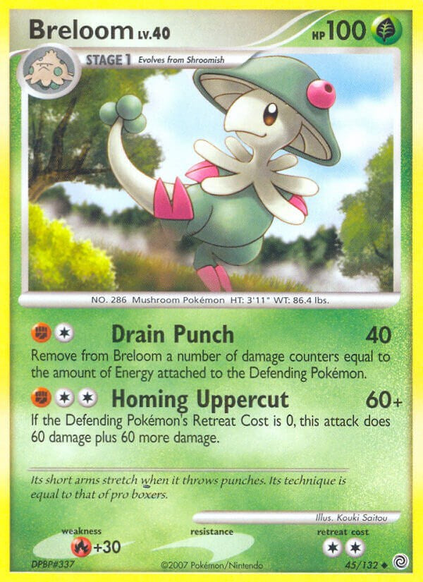 Breloom (45/132) [Diamond & Pearl: Secret Wonders]