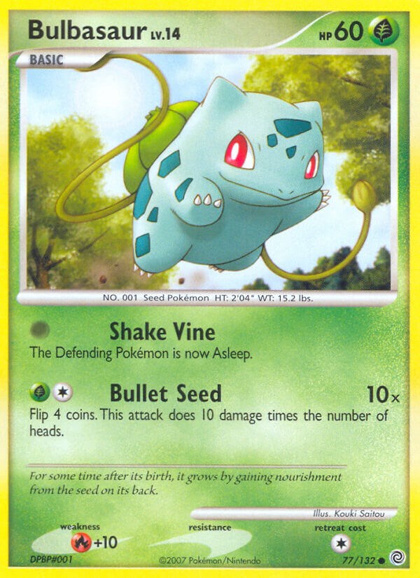 Bulbasaur (77/132) [Diamond & Pearl: Secret Wonders]