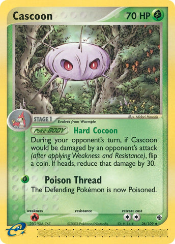 Cascoon (26/109) [EX: Ruby & Sapphire]