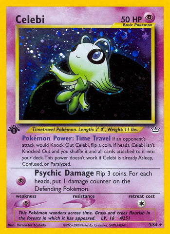 Celebi (3/64) [Neo Revelation Unlimited]