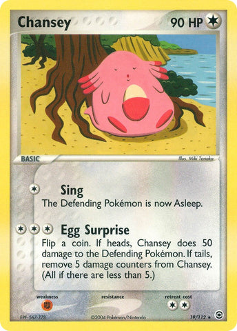 Chansey (19/112) [EX: FireRed & LeafGreen]