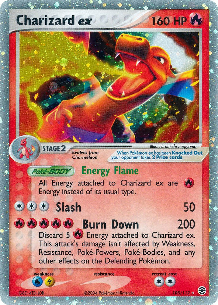 Charizard ex (105/112) [EX: FireRed & LeafGreen]