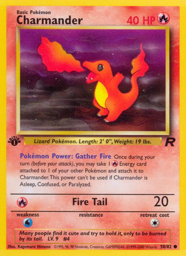 Charmander (50/82) [Team Rocket Unlimited]