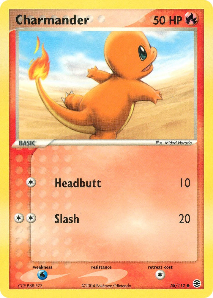 Charmander (58/112) [EX: FireRed & LeafGreen]