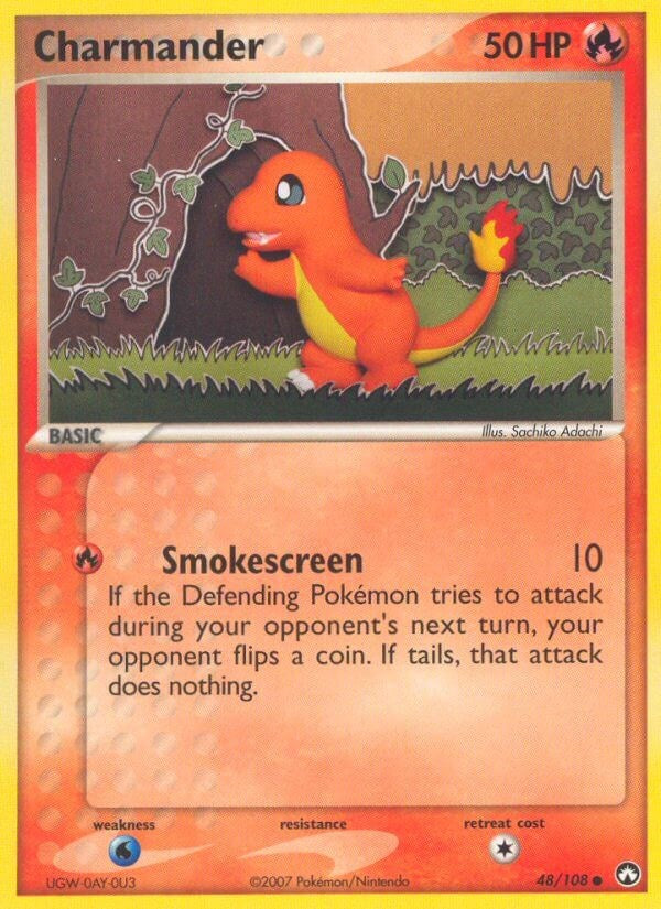 Charmander (48/108) (Stamped) [EX: Power Keepers]