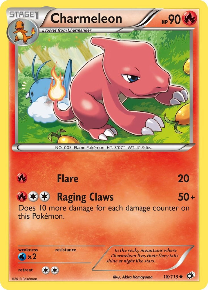 Charmeleon (18/113) [Black & White: Legendary Treasures]