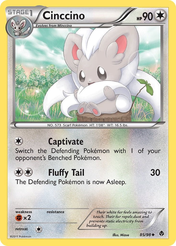 Cinccino (85/98) [Black & White: Emerging Powers]