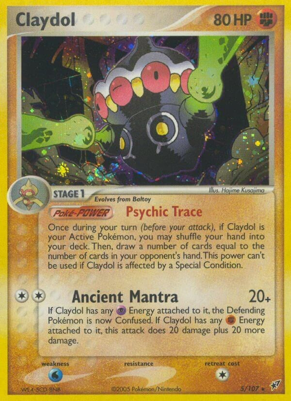 Claydol (5/107) (Stamped) [EX: Deoxys]