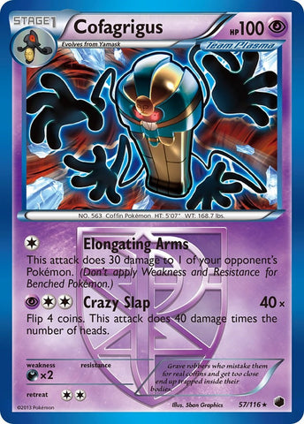 Cofagrigus (57/116) [Black & White: Plasma Freeze]