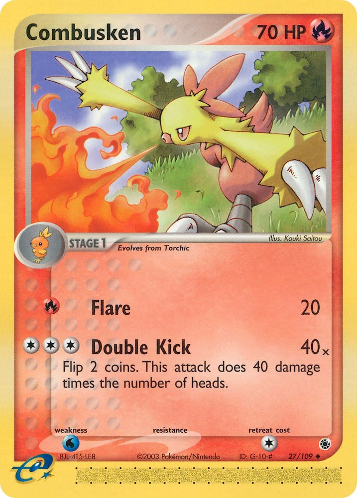 Combusken (27/109) [EX: Ruby & Sapphire]