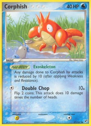 Corphish (57/107) (Stamped) [EX: Deoxys]