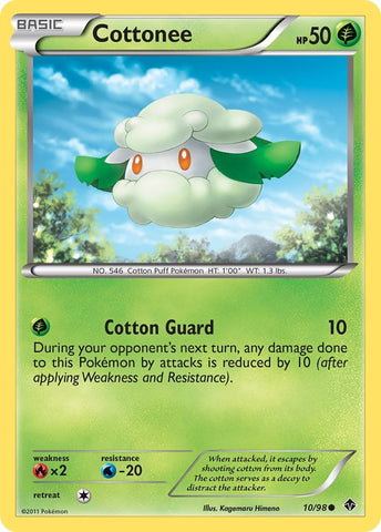 Cottonee (10/98) [Black & White: Emerging Powers]