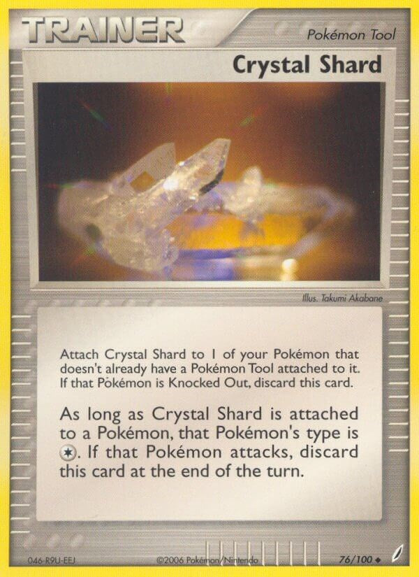 Crystal Shard (76/100) (Stamped) [EX: Crystal Guardians]