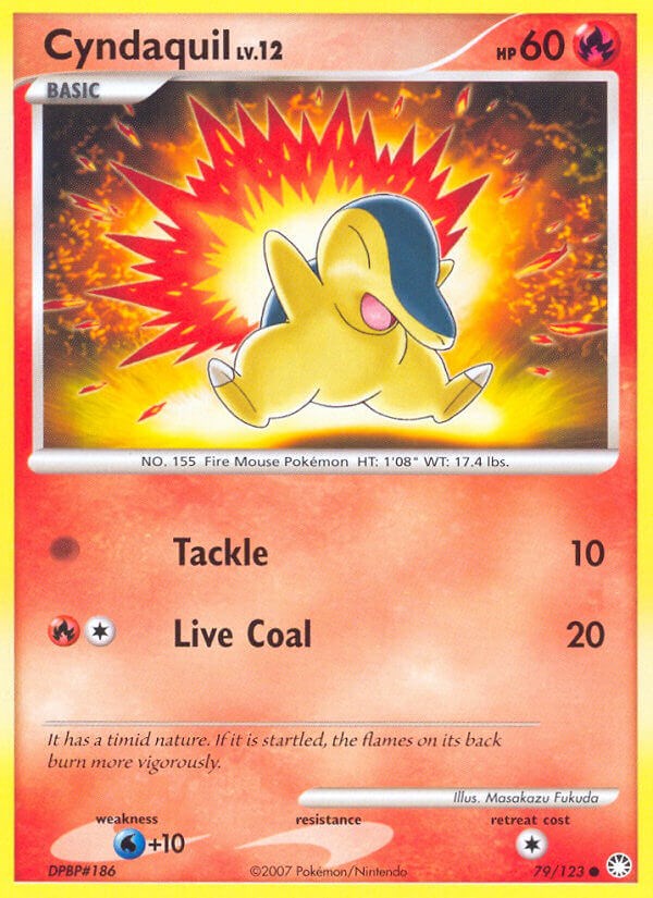 Cyndaquil (79/123) [Diamond & Pearl: Mysterious Treasures]