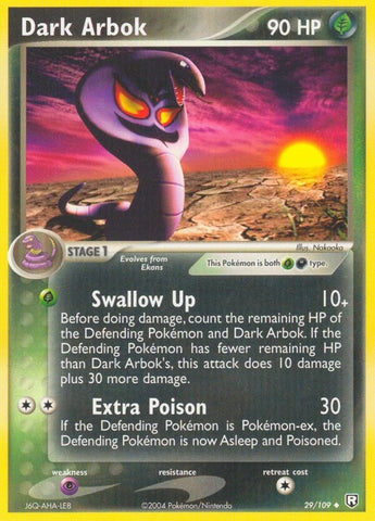 Dark Arbok (29/109) (Stamped) [EX: Team Rocket Returns]